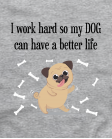 I work hard I work hard